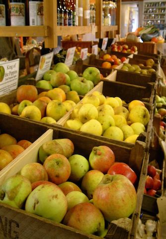 Fruit and Vegetable Middle Farm Shop Firle East Sussex