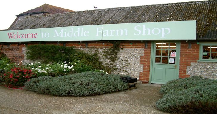 Middle Farm Shop Firle Sussex