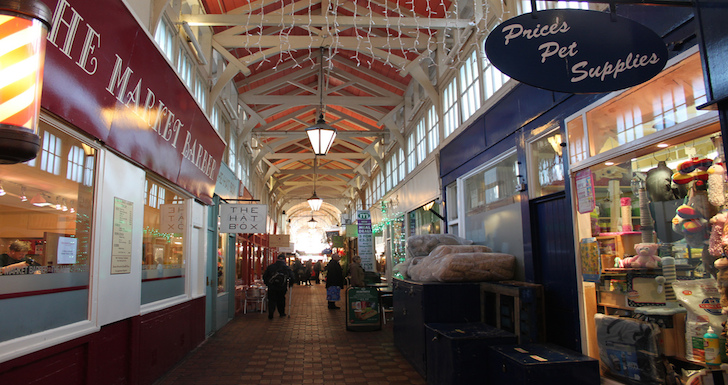 Shops in Oxford Covered Market