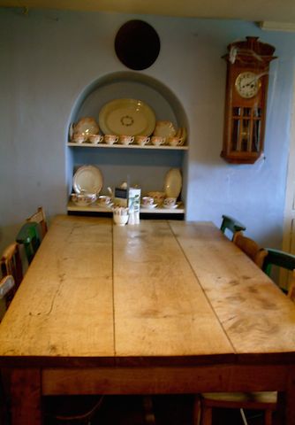 The tea rooms at A la Ronde