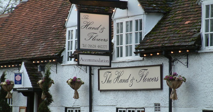 Tom Kerridge's Pub The Hand and Flowers in Marlow
