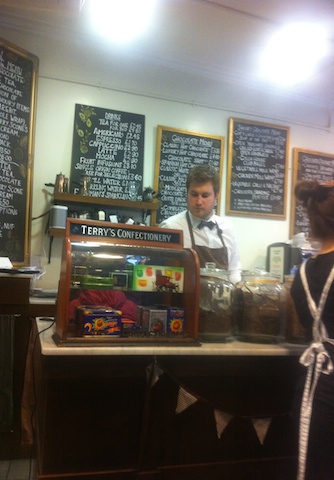 Old fashioned till at York Cocoa House