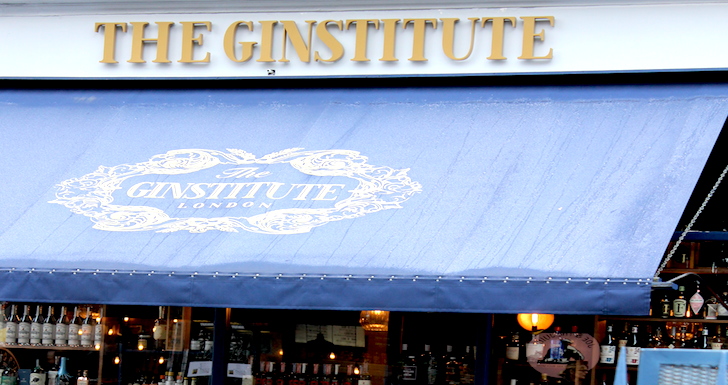The Ginstitute at The Distillery on London's Portobello Road in Notting Hill