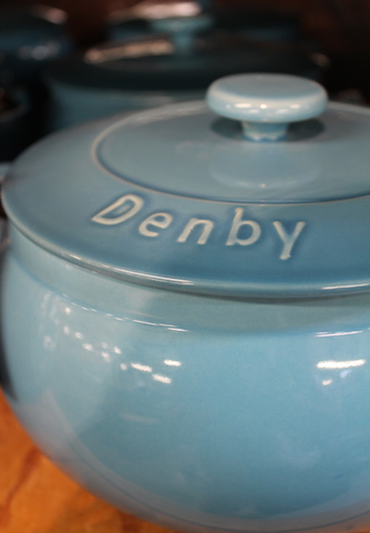 Denby Azure Cast Iron Casserole Dish