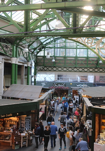 Food Stalls London's Borough Market Southwark