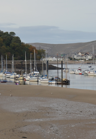 Boats in Conwy Harbour 