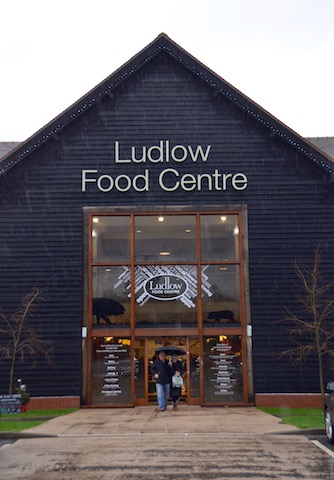 Entrance to Ludlow Food Centre 