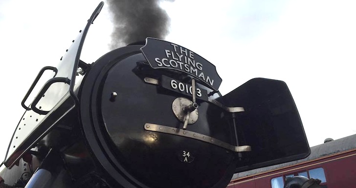 Flying Scotsman Restored Engine