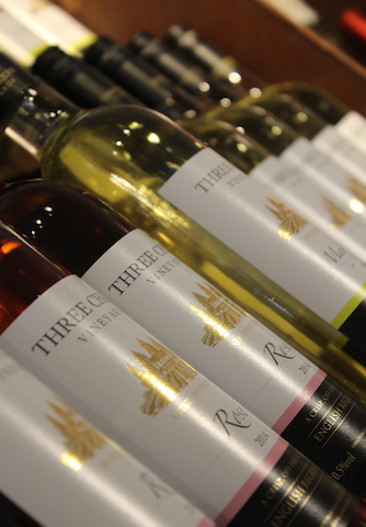 Bottles of Wine Vineyard Shop