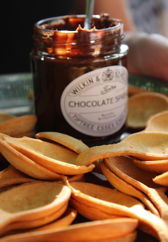 Jar Tiptree Chocolate Spread Biscuit Spoons