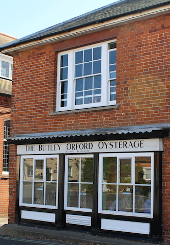 Butley Oysterage Restaurant exterior