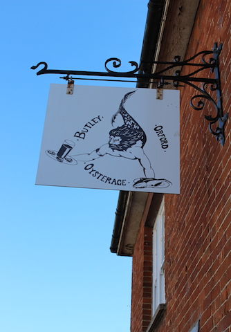 Signage Butley Orford Oysterage