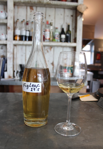 Bottle Fig Leave Distilled Wine
