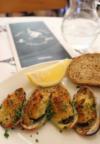 Grilled Mussels