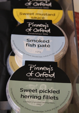 Fish pate Pinneys Orford