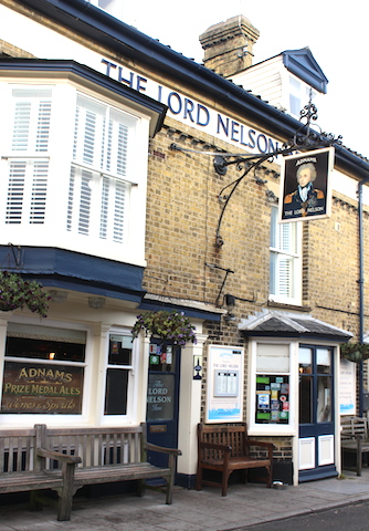 Exterior Lord Nelson Pub Southwold