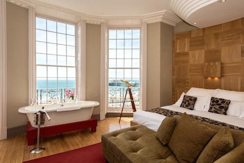 Room with sea view Drakes Hotel Brighton