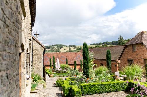 the gardens at Old Downton Lodge near Ludlow Shropshire