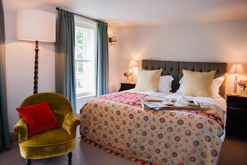 Double bedroom with at The White Hart Overton Hampshire