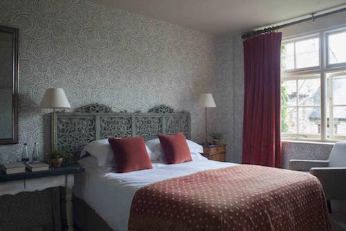 Double bedroom at The White Swan Pickering