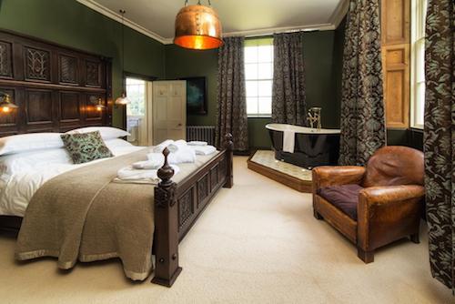 Bedroom Backwell House Hotel Somerset