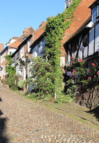 Timbered houses on Mermaid Street Rye East Sussex