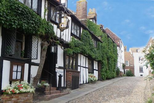 The Mermaid Inn on Historic Mermaid Street Rye East Sussex