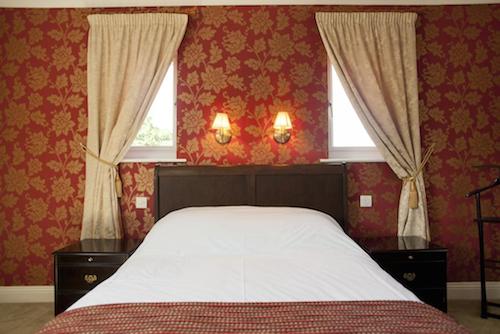 Double Room at The White Post pub Rimpton Somerset