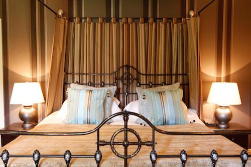 Chocolate themed bedroom at the Wensleydale Heifer