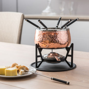 Copper Fondue Set