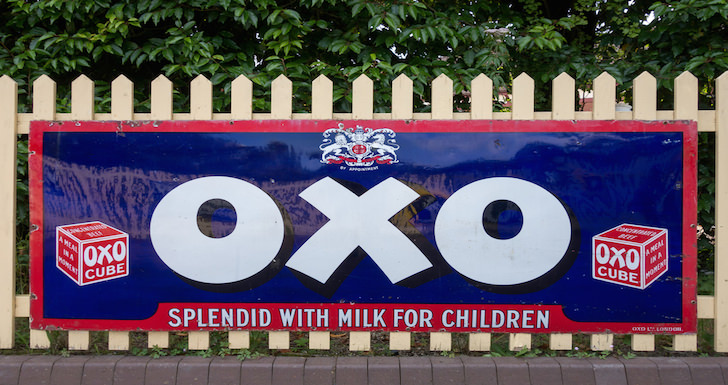 Oxo Vintage sign