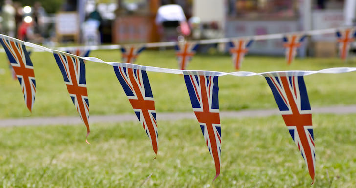 Union Jack Bunting UK Food Festival
