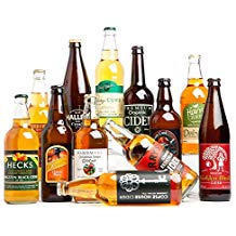 Bottle selection in a cider hamper