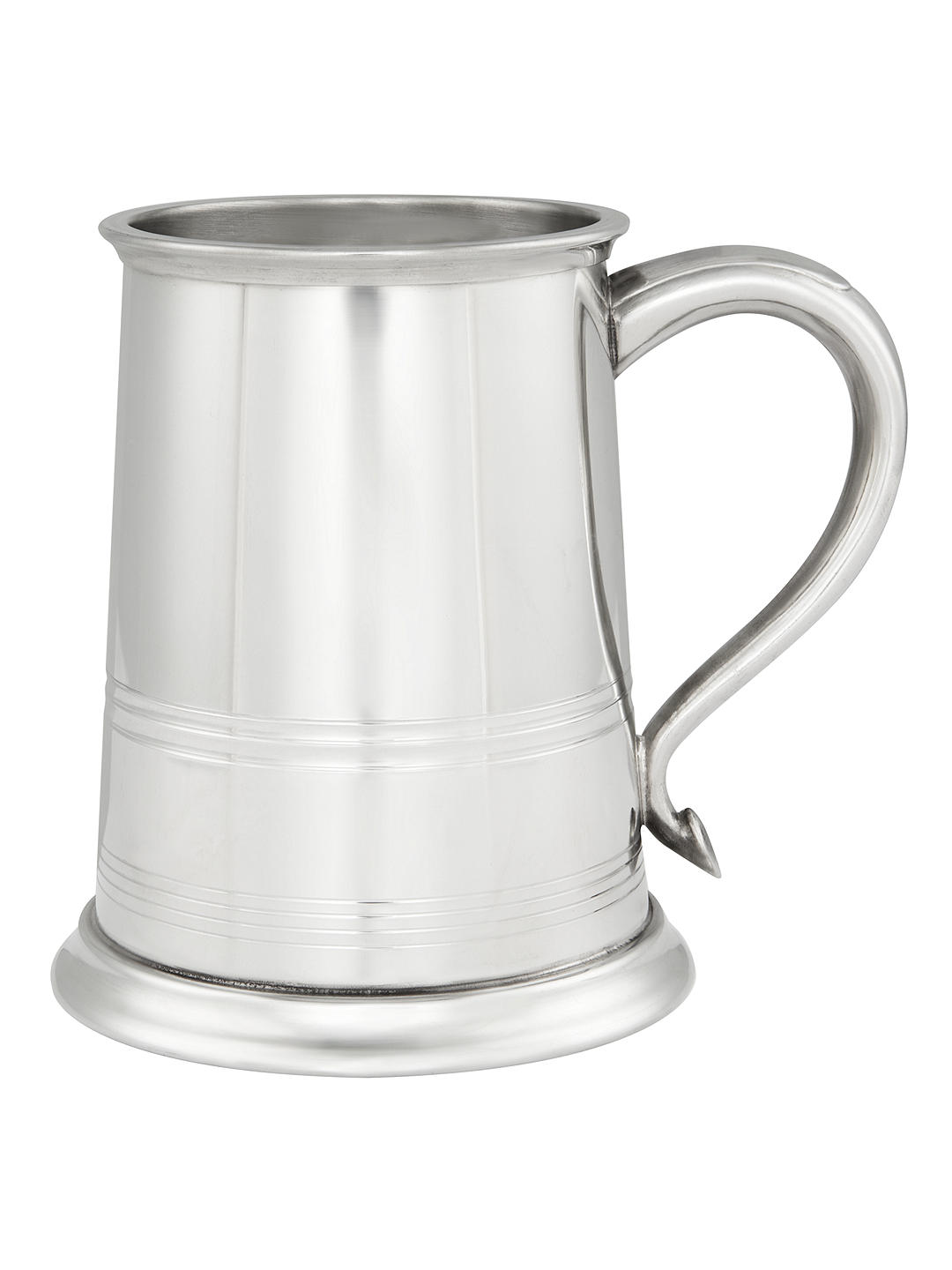 Pewter cider tankard