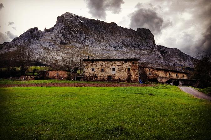 Traditional Cheese Farm near San Sebastian Spain
