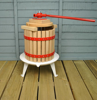 12 litre traditional wooden apple press