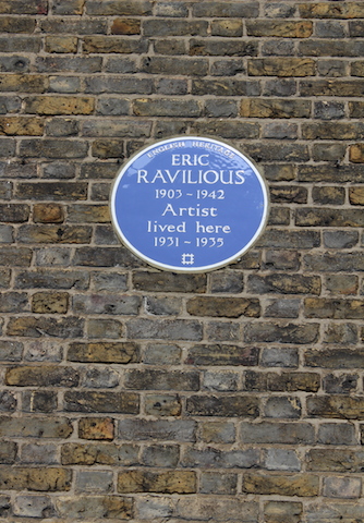 Eric Ravilious English Heritage Blue Plaque