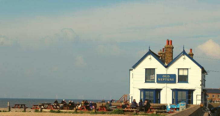 The Old Neptune Pub Whitstable Kent England