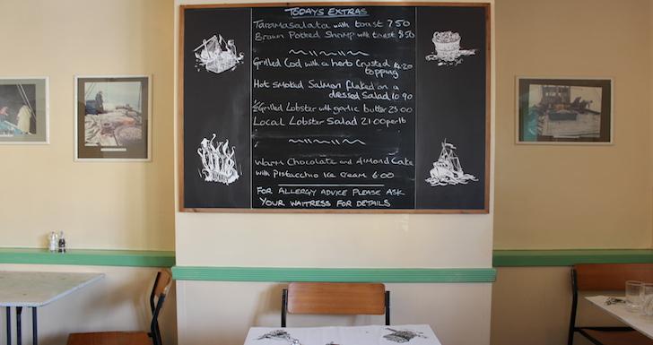 Restaurant Interior Butley Orford Oysterage Suffolk