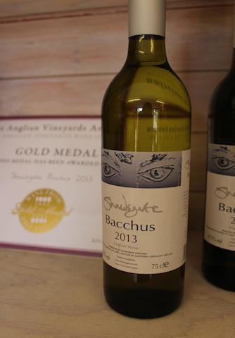 Bottle Shawsgate Bacchus 2013